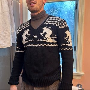 Ralph Lauren vintage ski sweater